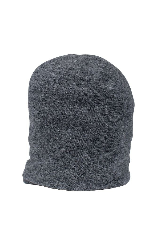 Moncler Heather Grey Wool Beanie