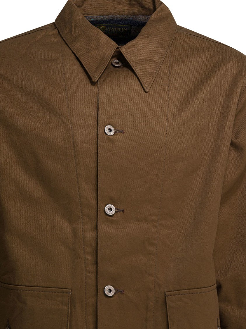 Buzz Rickson's "Aviation Associates" Overshirt Jacket