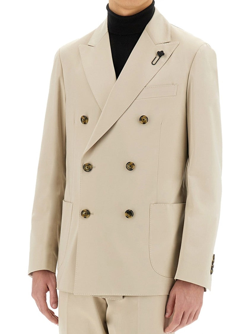 Lardini Double-Breasted Tailored Suit