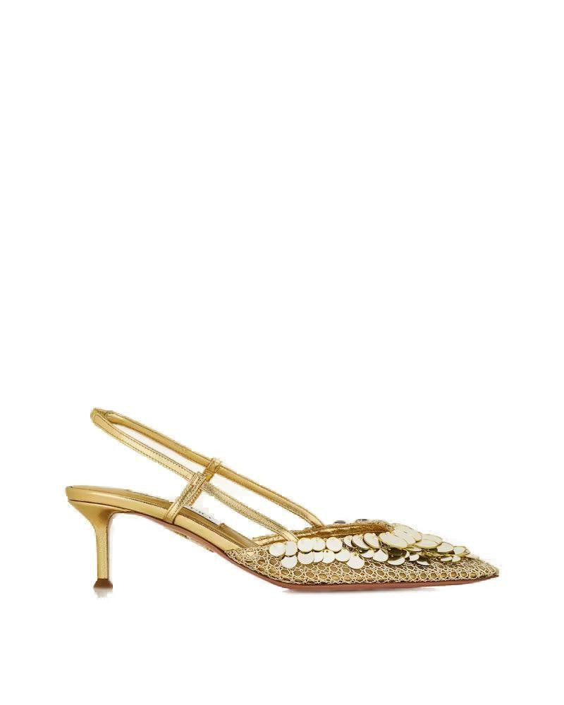 Aquazzura Can Can Pump 50