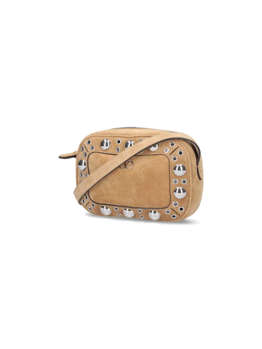 Valentino Garavani Shoulder Bag "Nellcôte" – Beige