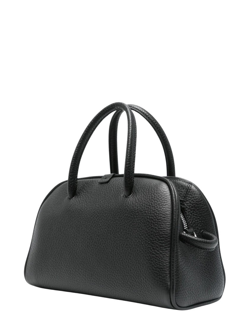 Jacquemus Black Leather Small Turismo Bag