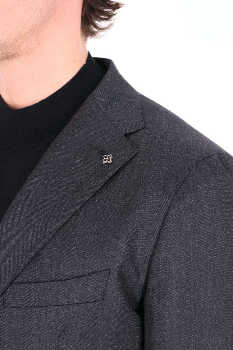 Tagliatore Montecarlo Line Super 110'S Virgin Wool Resca Dress