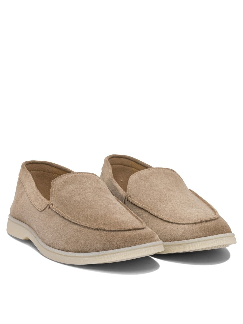 Henderson Baracco Suede Loafers With Rubber Sole