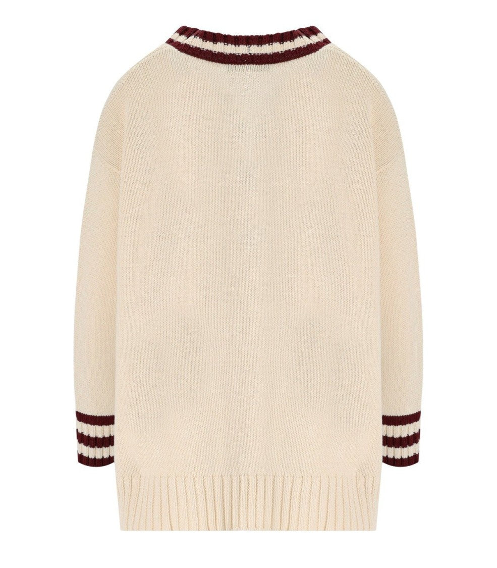 Max Mara Vicolo Ecru Cardigan