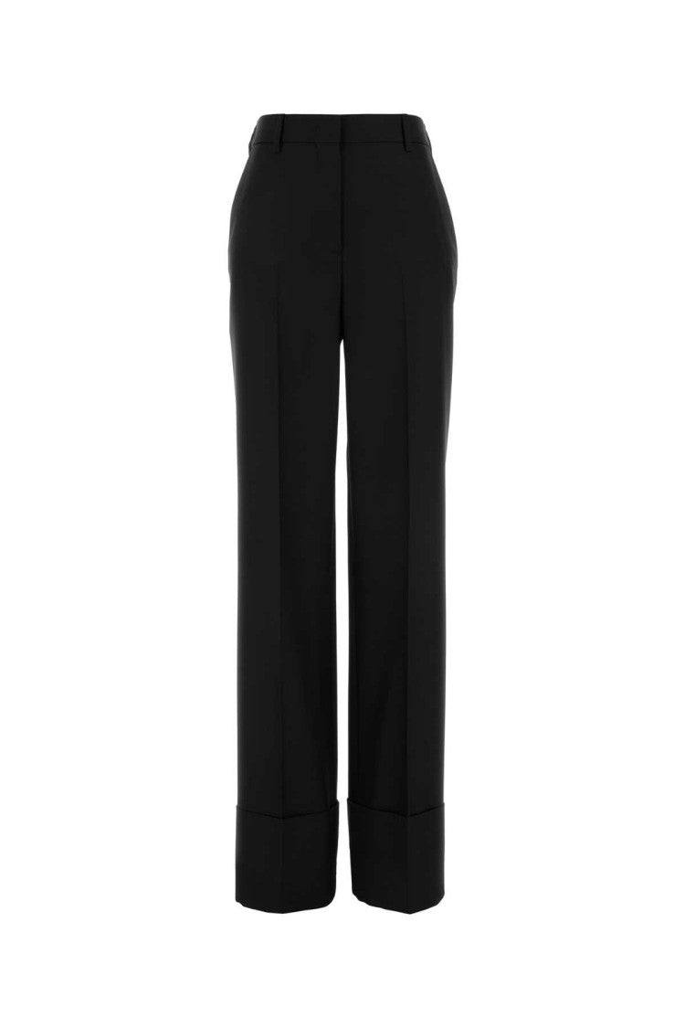Valentino Garavani Black Wool Pant