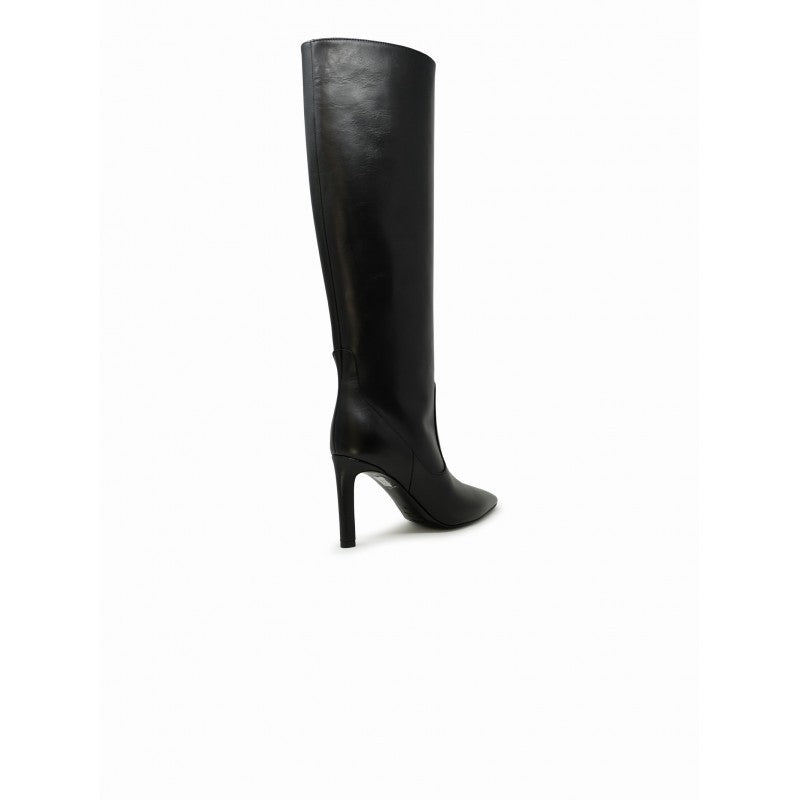 P.A.R.O.S.H. Anshoe Black Leather Boots