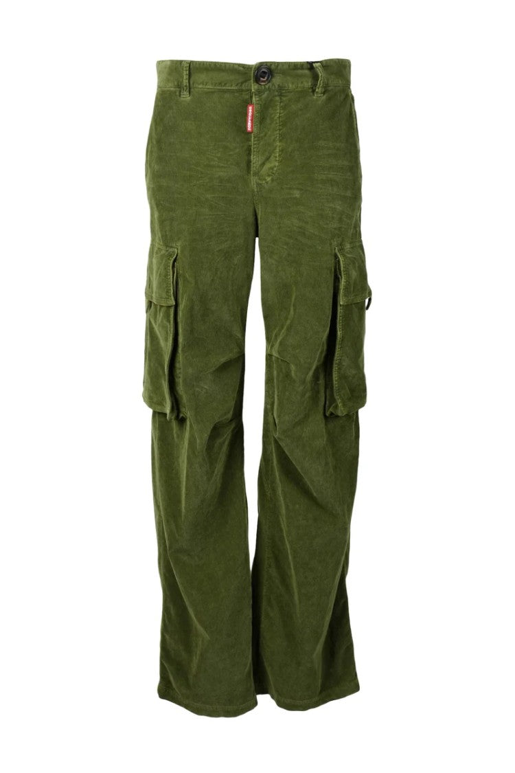Dsquared2 Stretch Trousers - Green
