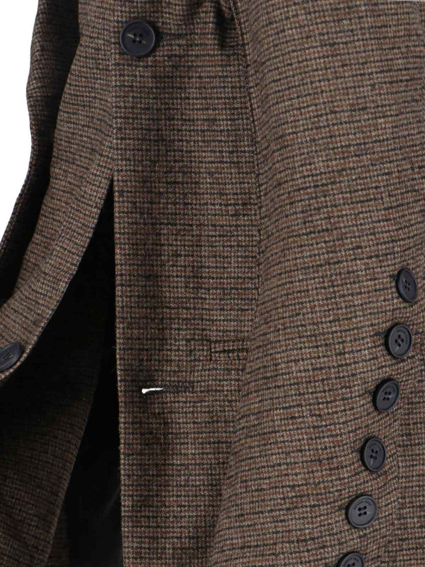 Eudon Choi Structured Tailored Brown Jacket With Classic Silhouette