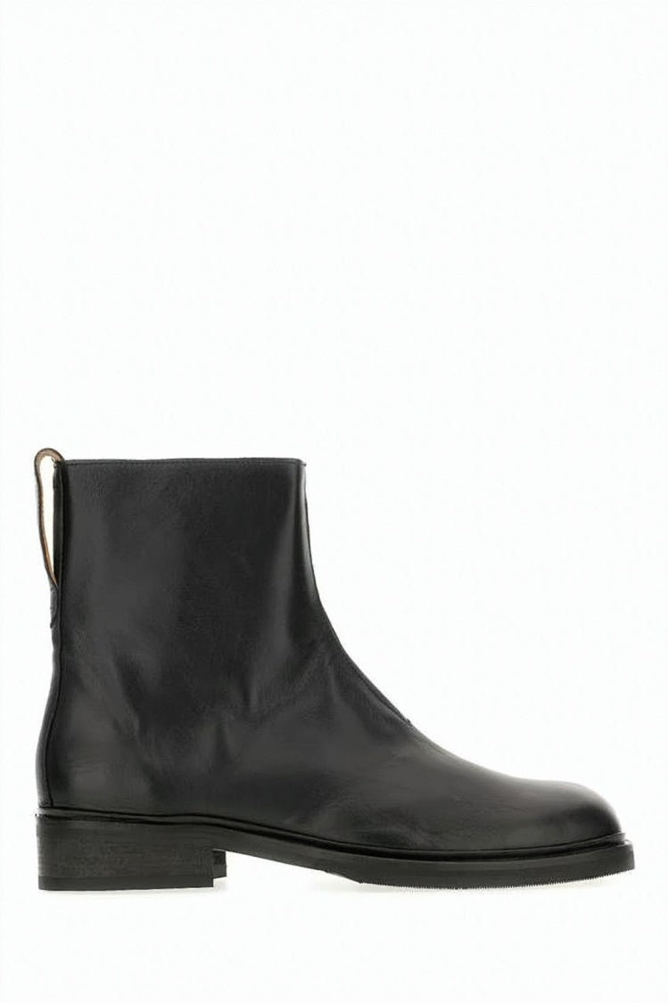 Our Legacy Minimalist Lace-Up Boots With Suede Upper