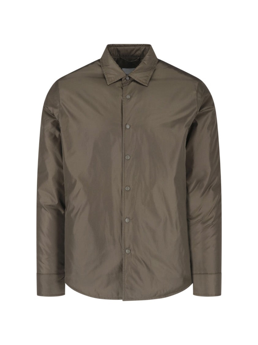 Aspesi Brown Nylon Casual Shirt