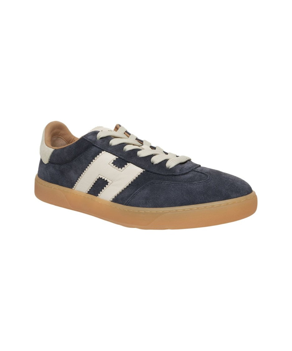 Hogan Suede Sneakers With Distinct Logo