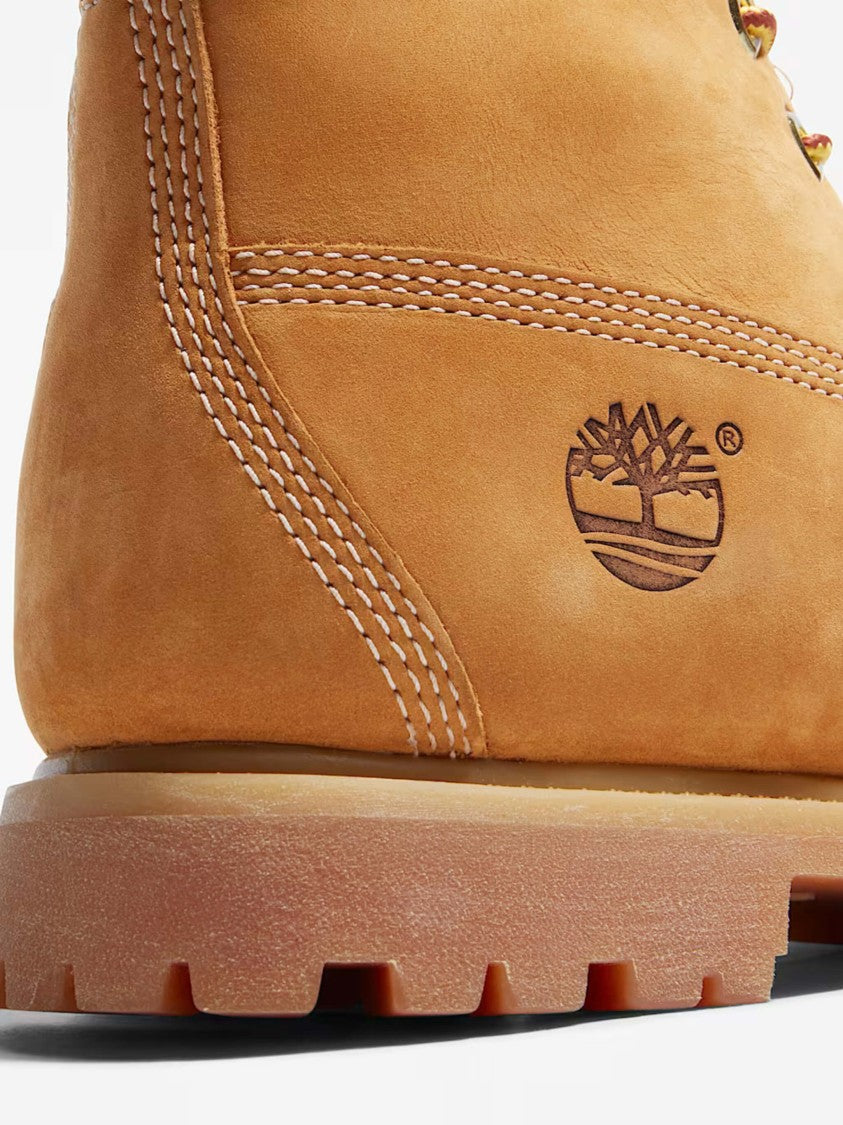 Timberland Wheat Leather Lace-Up Waterproof Boots
