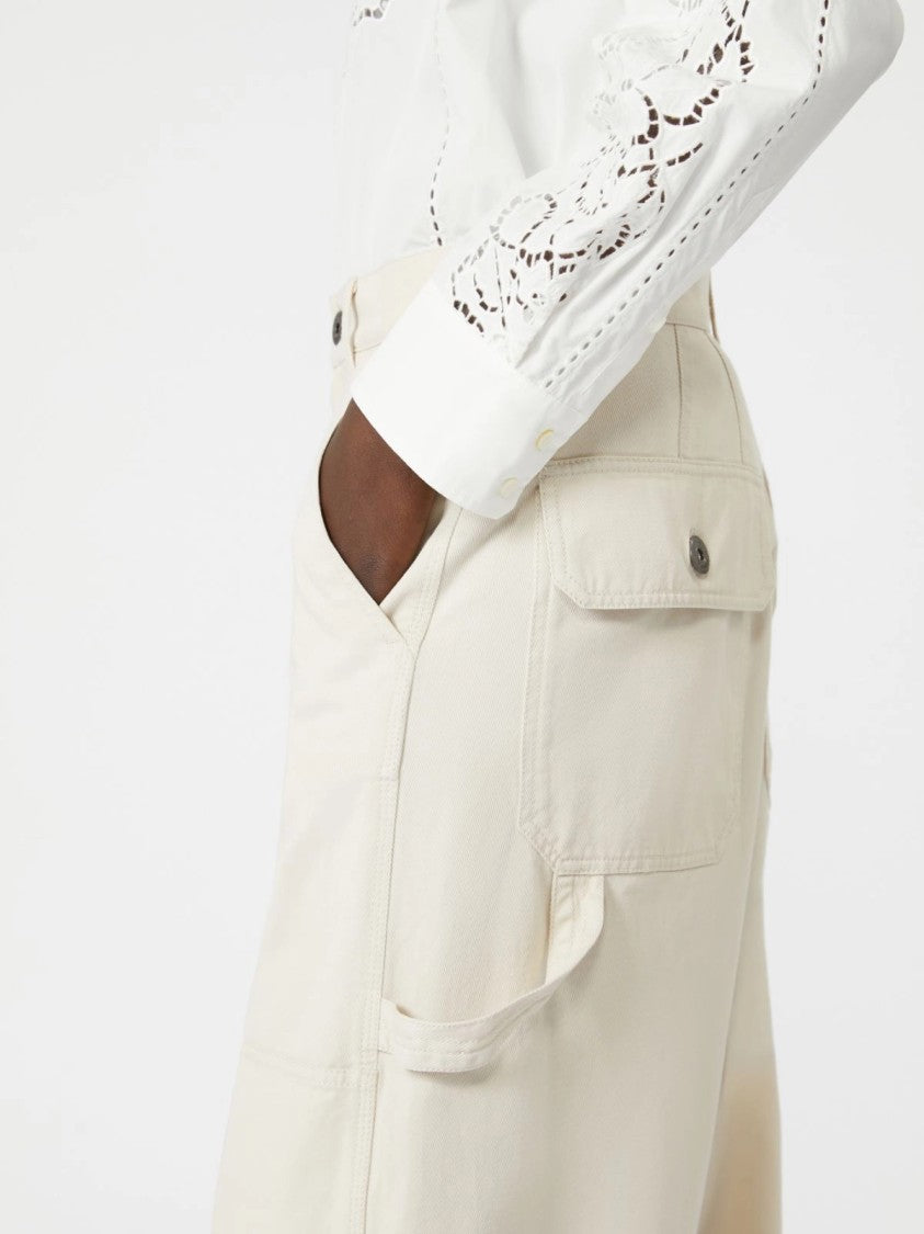 Max Mara Wide-Leg Trousers With Clean Silhouette