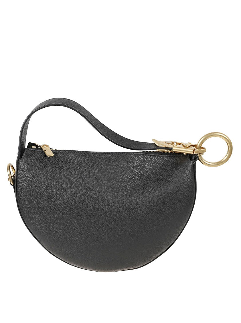 Burberry Textured Leather Handbag