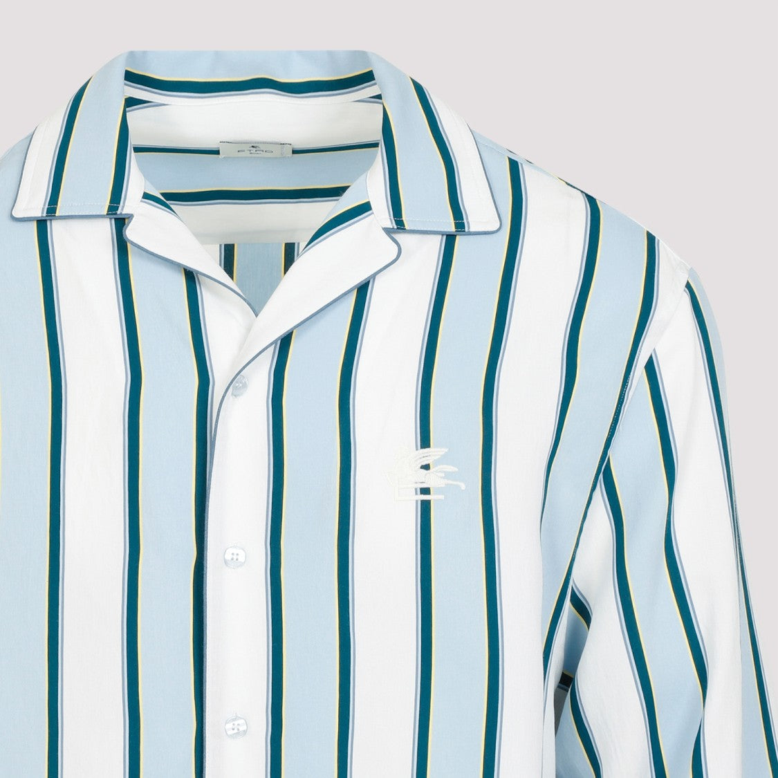 Etro Striped Bowling Viscose Shirt
