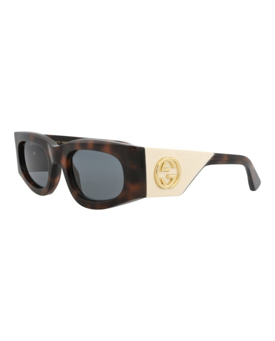 Gucci Square-Frame Recycled Acetate Sunglasses