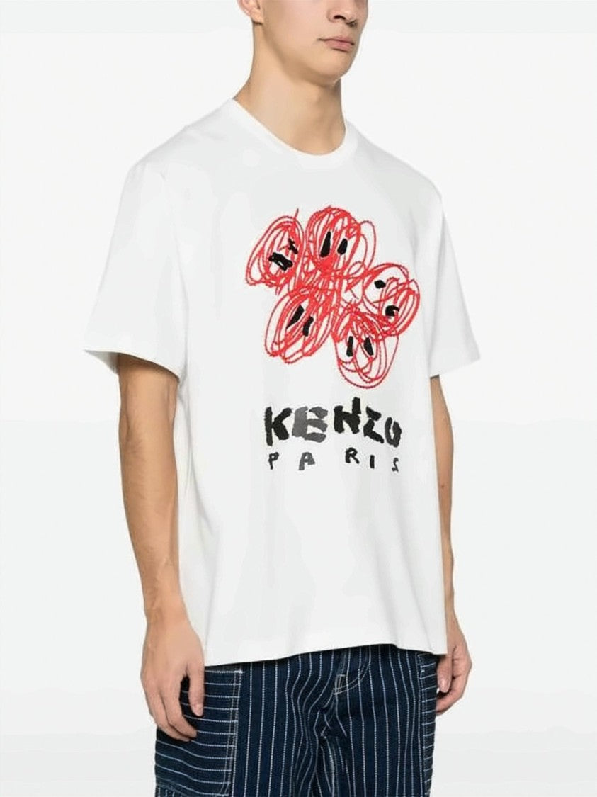 Kenzo Relaxed Fit Graphic Short-Sleeve Kenzo T-Shirt