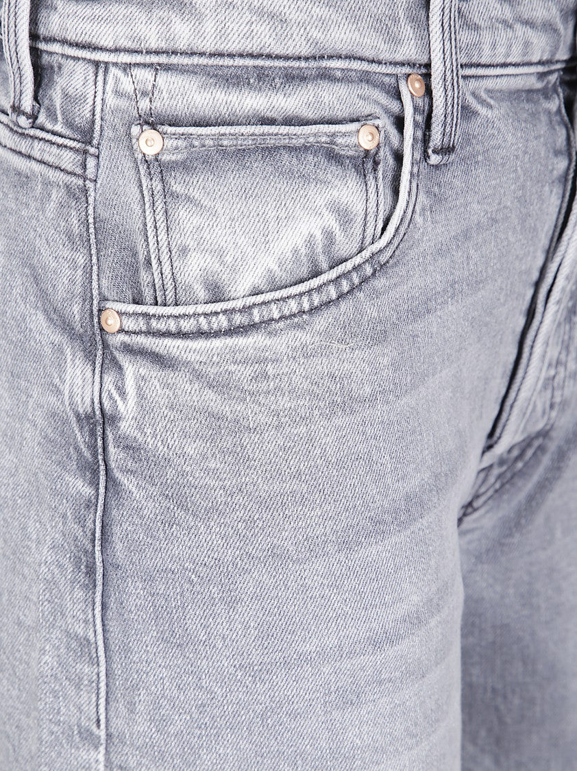 Mother The Ditcher Roller Sneak Jeans