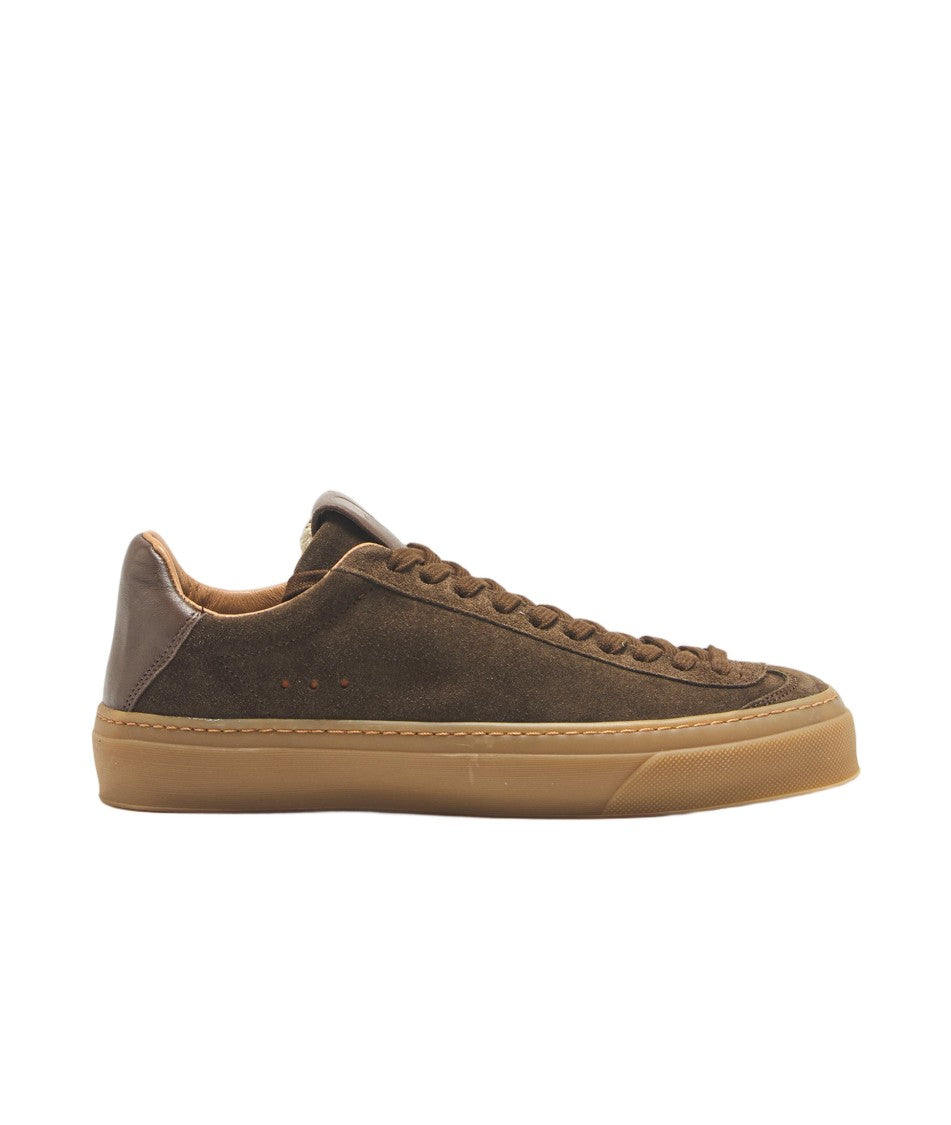 Aqua Alta Venice Dark Brown Suede Sneakers
