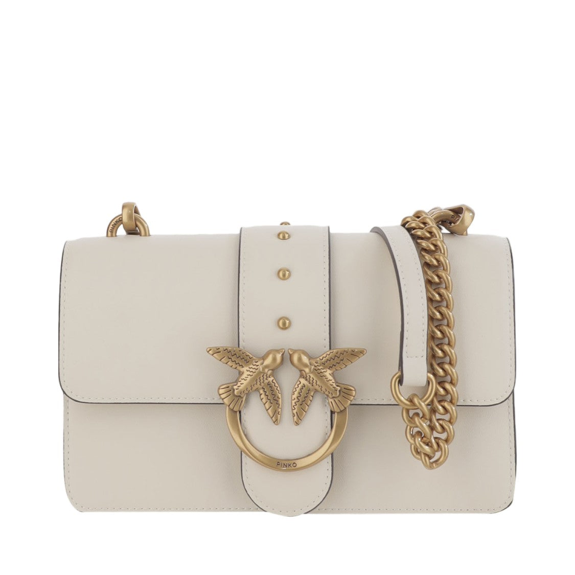 Pinko Love One Mini Bag With Love Birds Diamond Cut Buckle