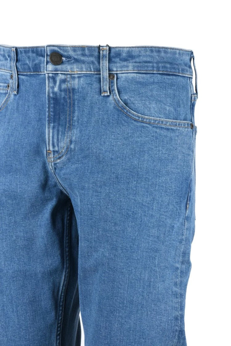 Calvin Klein Blue Tapered Stretch Jeans