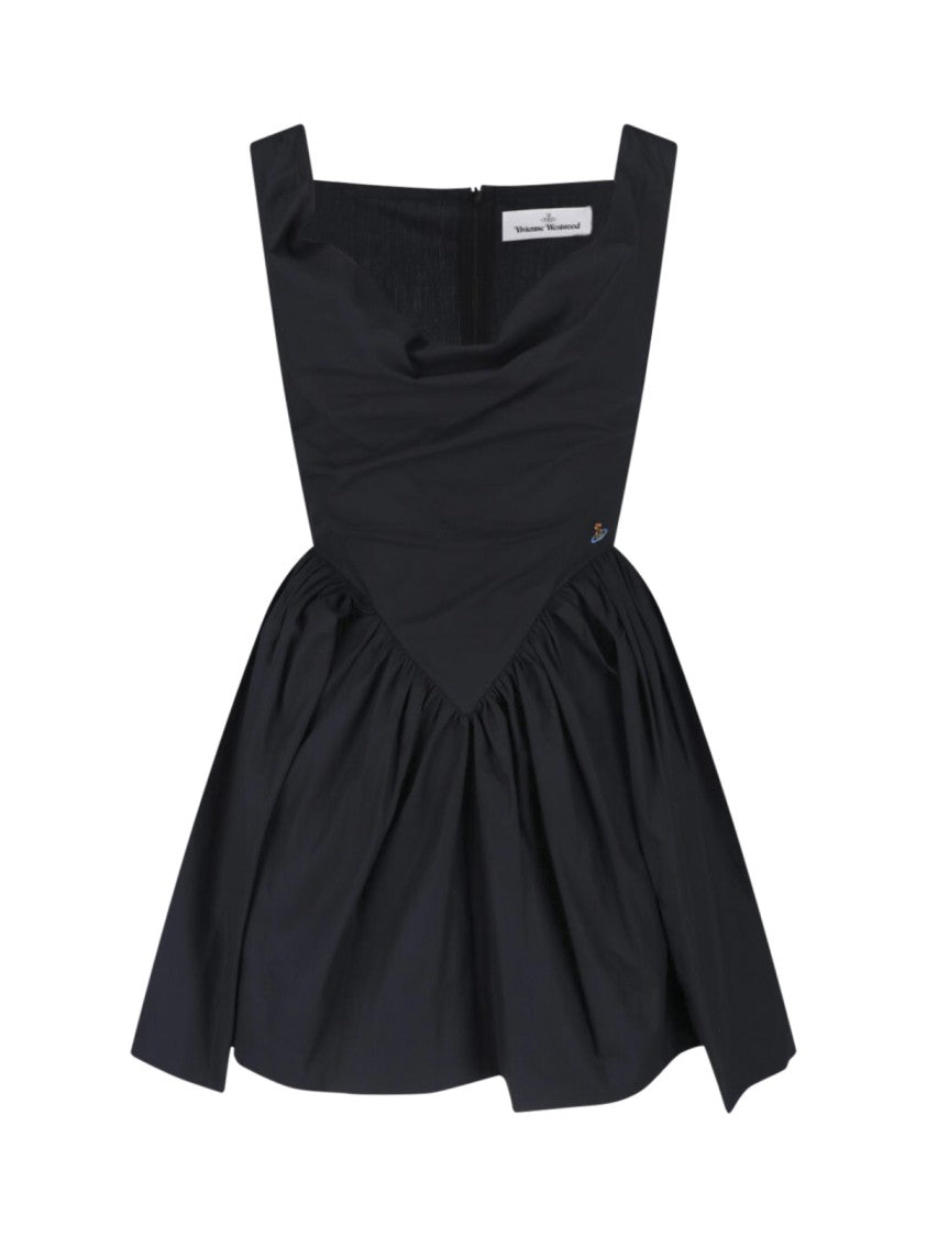 Vivienne Westwood Structured Bodice Dress With Square Neckline