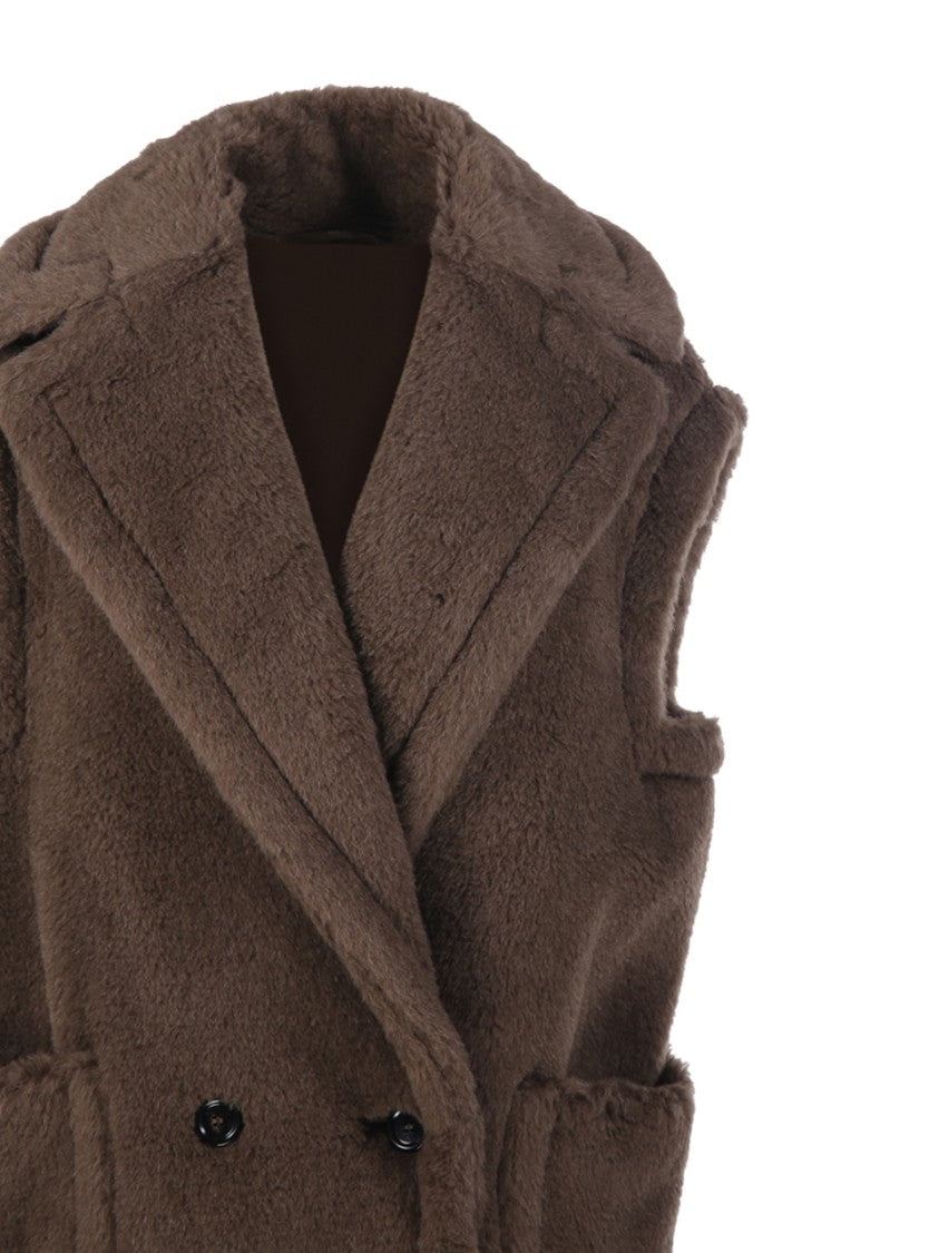 Max Mara Bormida1234 Coat Without Sleeves