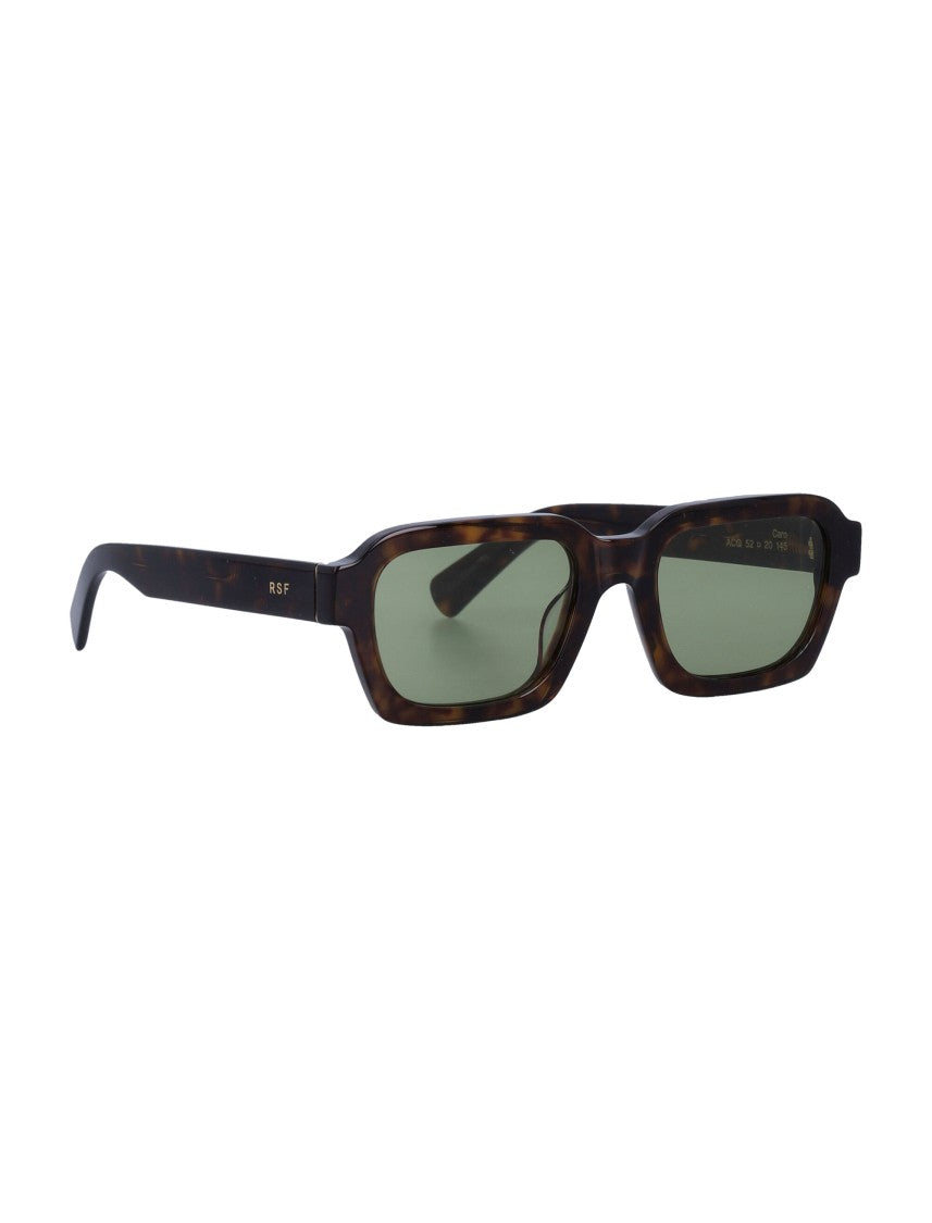 Retrosuperfuture Caro Rectangular Tortoiseshell Sunglasses