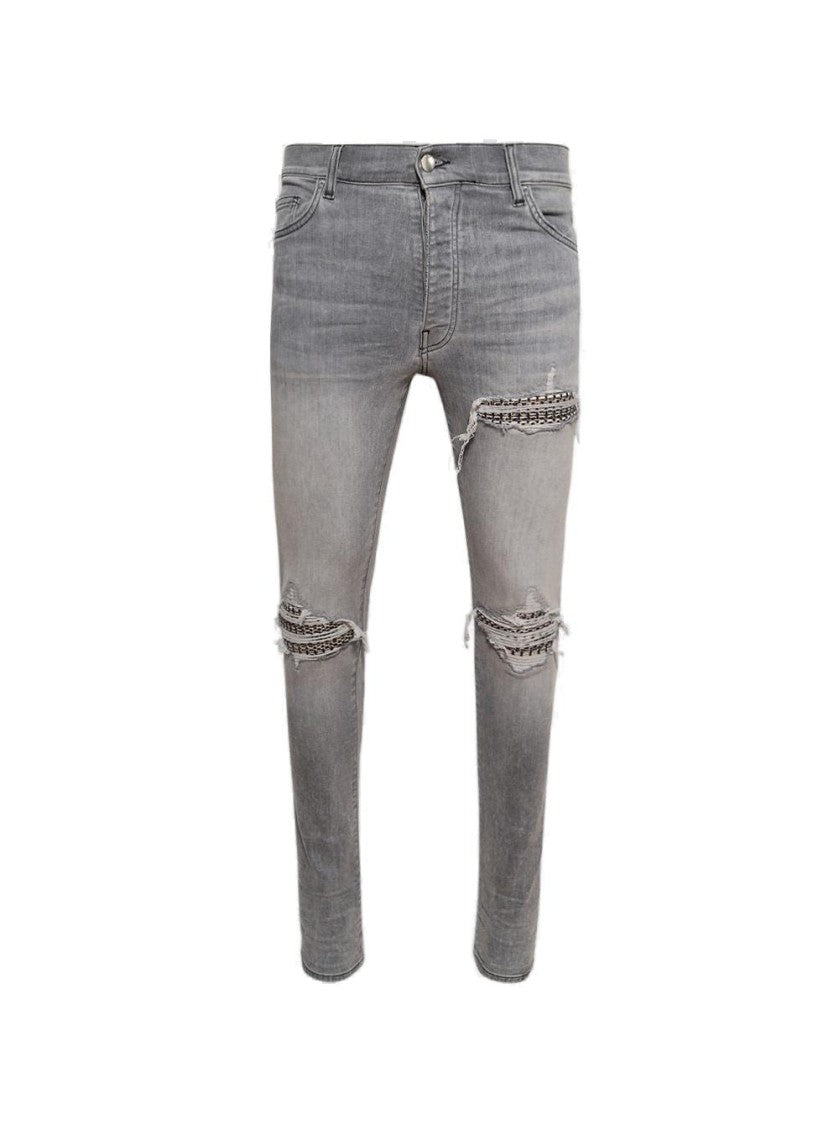 Amiri Boucle Mx1 Jean Concrete Grey