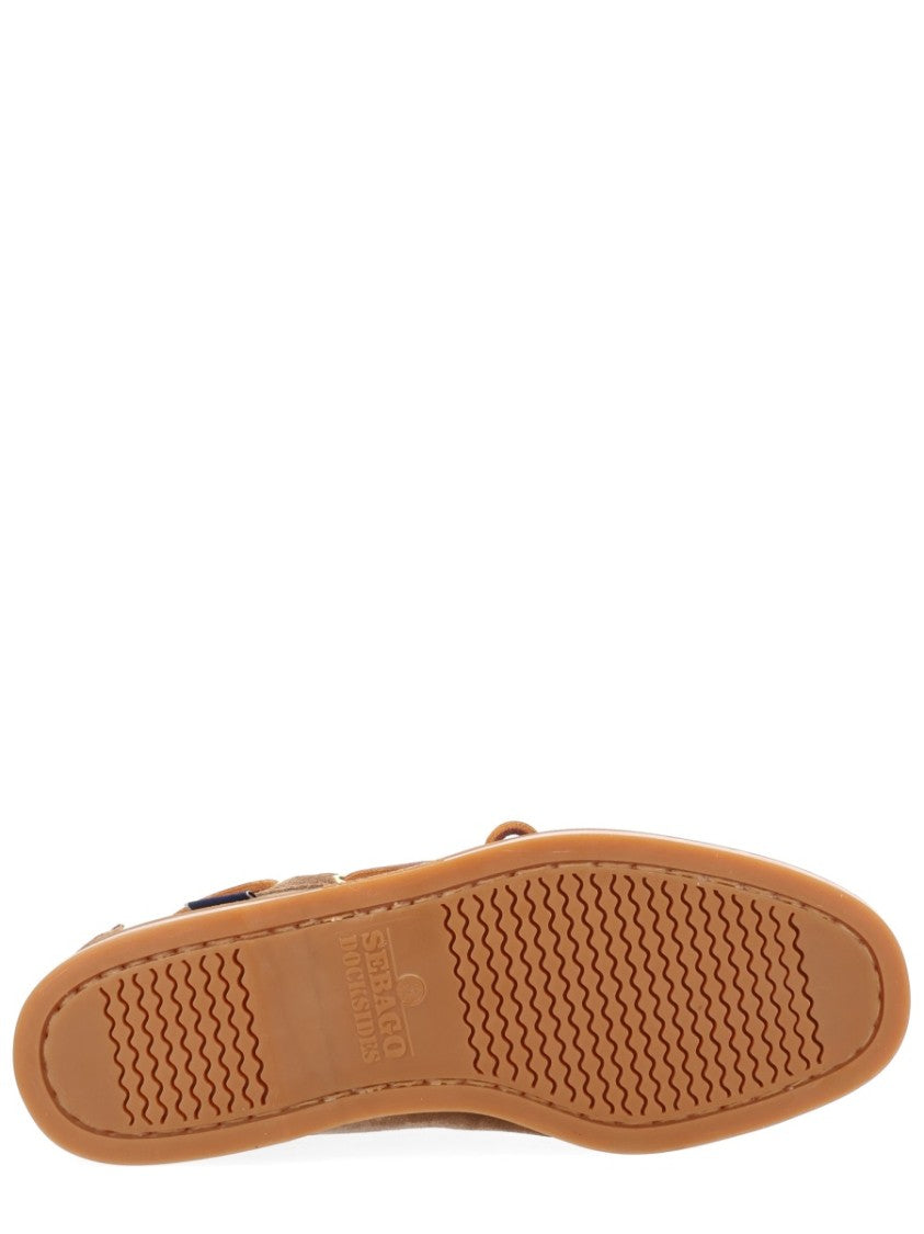 Sebago Portland Artisan Suede Refined Bow Loafers