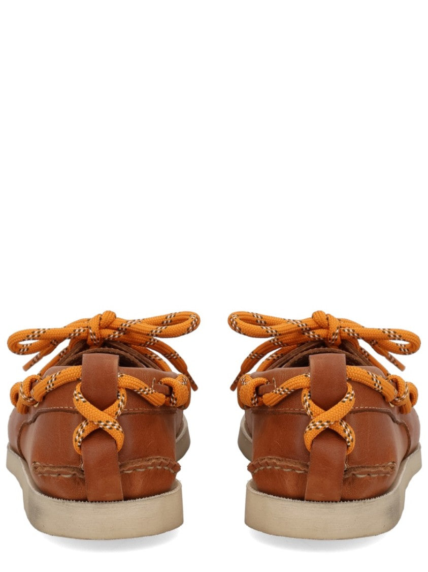 Golden Goose Cruise Stitched Toe Penny Suede Loafers