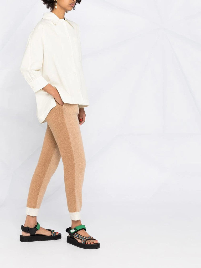 Marni Ribbed-Knit Cashmere Trousers