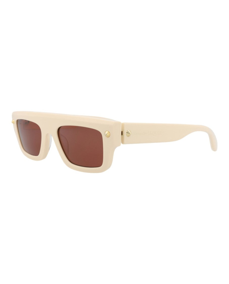 Alexander Mcqueen Square-Frame Recycled Acetate Sunglasses
