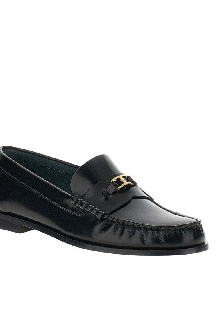 Tod's Brushed Leather Loafers