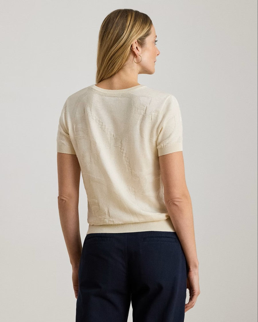 Lauren Ralph Lauren Eyelah Short Sleeve Pullover