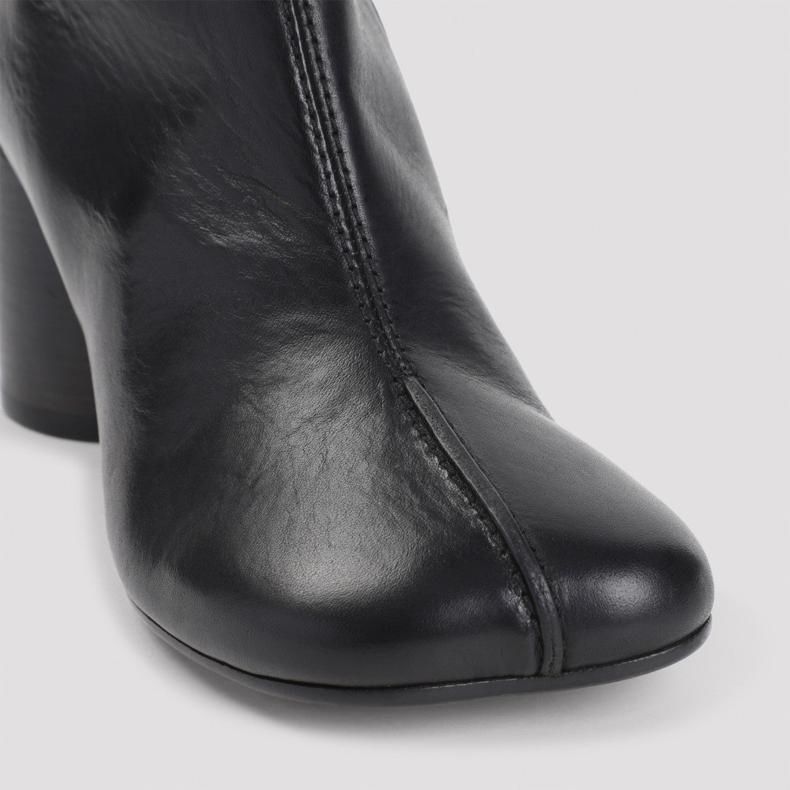 Mm6 By Maison Margiela Black Ankle Boots