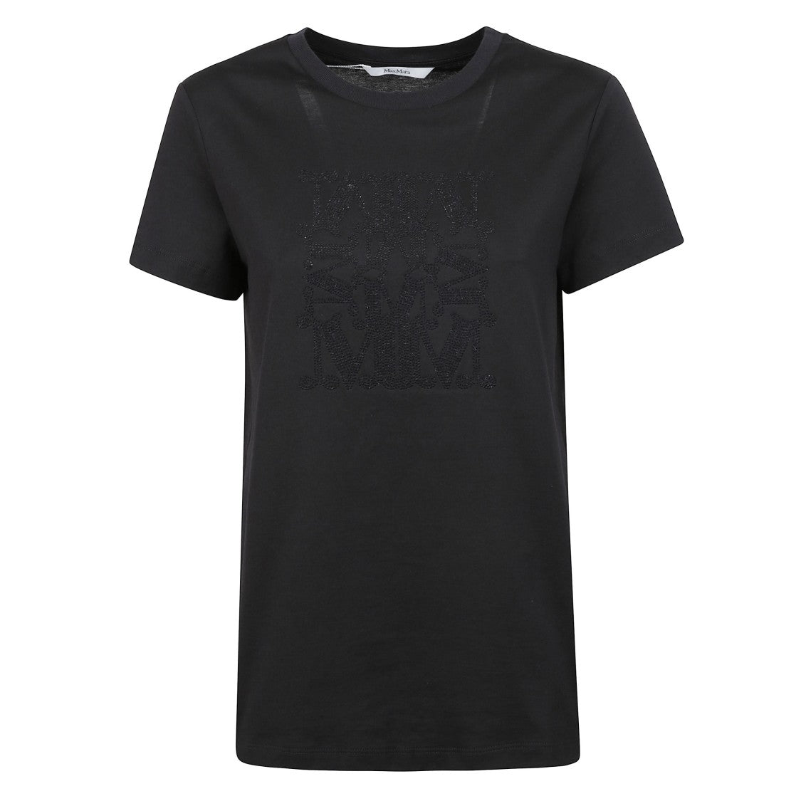Max Mara Relaxed-Fit Cotton T-Shirt With Tonal Logo Detail
