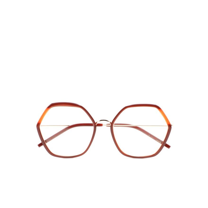 Kaleos Rawlings Big Geometric Hexagonal Sunglasses With Gradient Effect