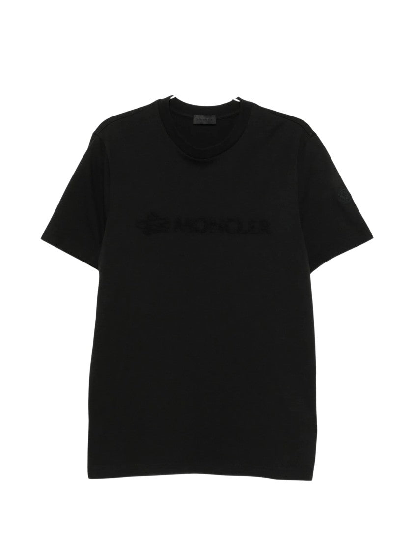 Moncler Classic Short-Sleeve Embossed T-Shirt
