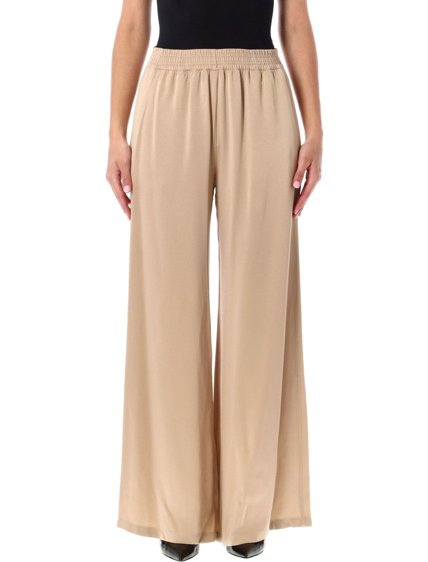 Fabiana Filippi Wide-Leg Satin Trousers