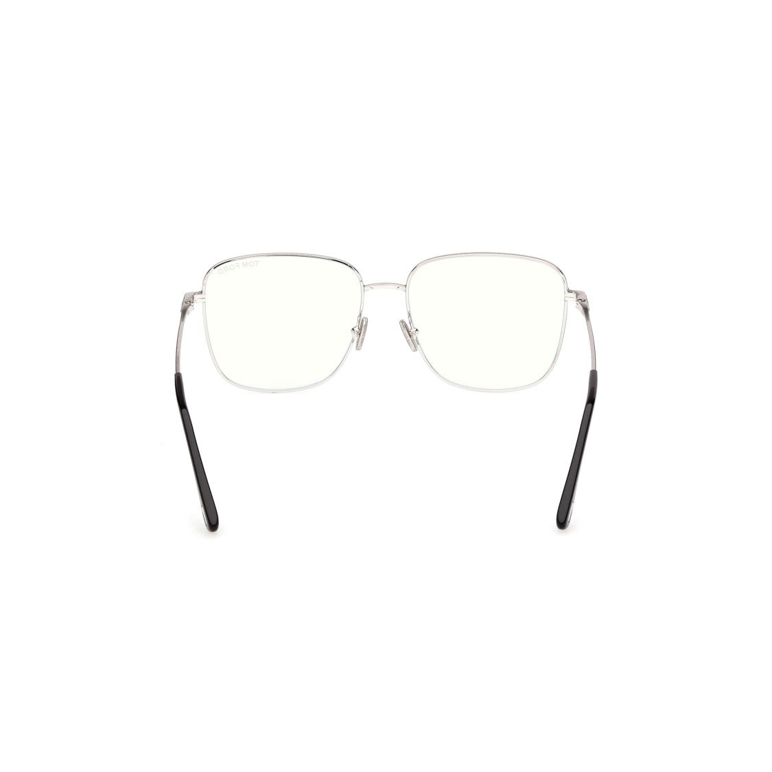 Tom Ford Ft6136-B Square-Shaped Silver-Toned Eyeglasses