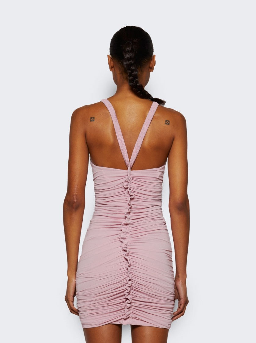 Alexander Wang Ruched Tank Mini Dress - Pink Chalk