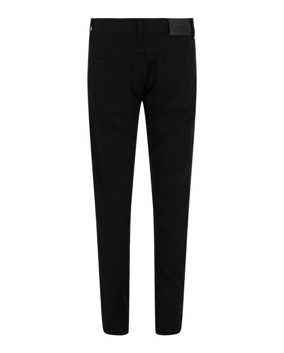 Alexander Mcqueen Striped Band Jeans