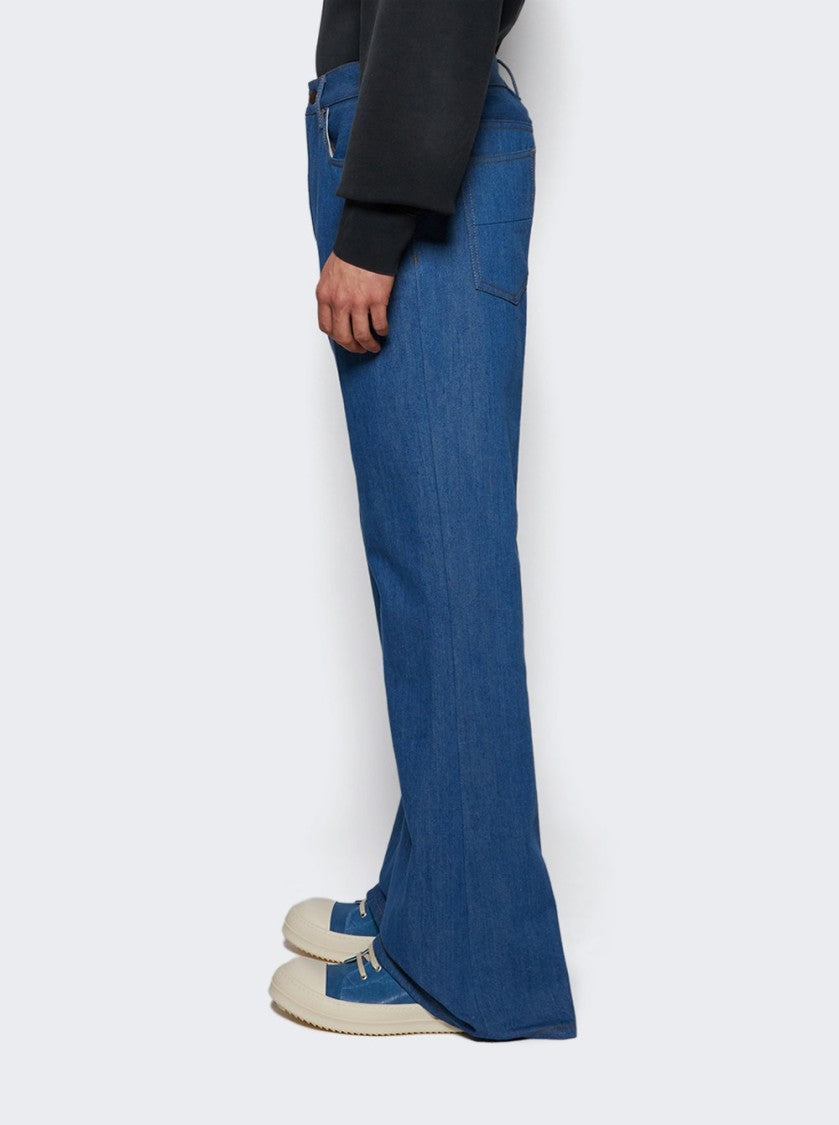 Amiri Creased Flare Pant Retro Indigo