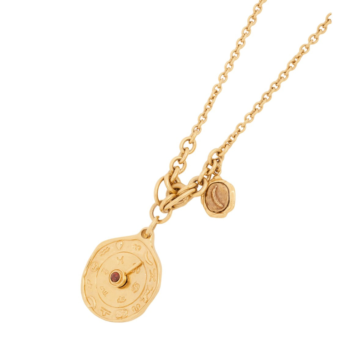 Chloé Astrological Medallion Necklace