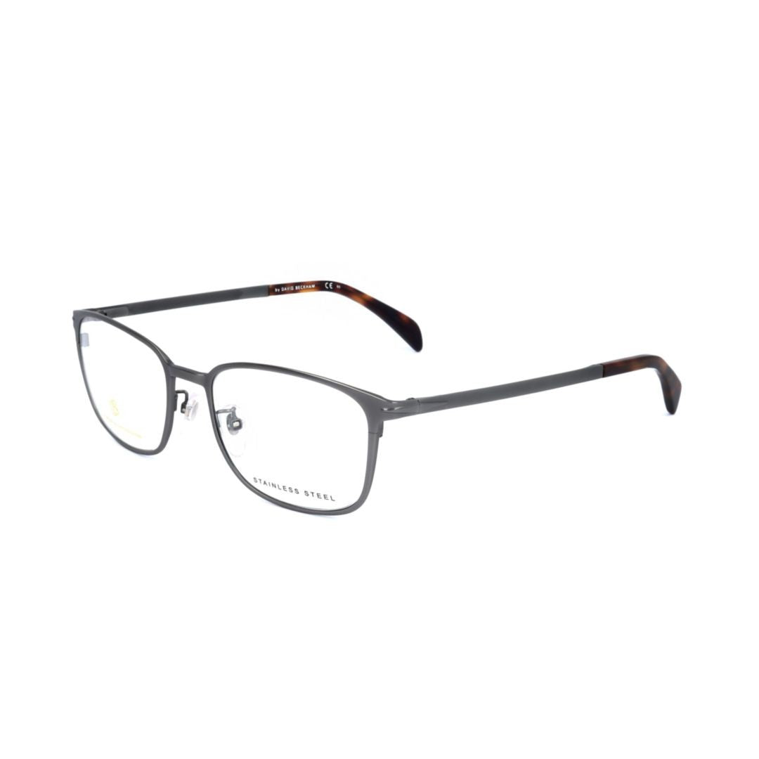 David Beckham Db 7016 Rectangular Stainless Steel Eyeglasses