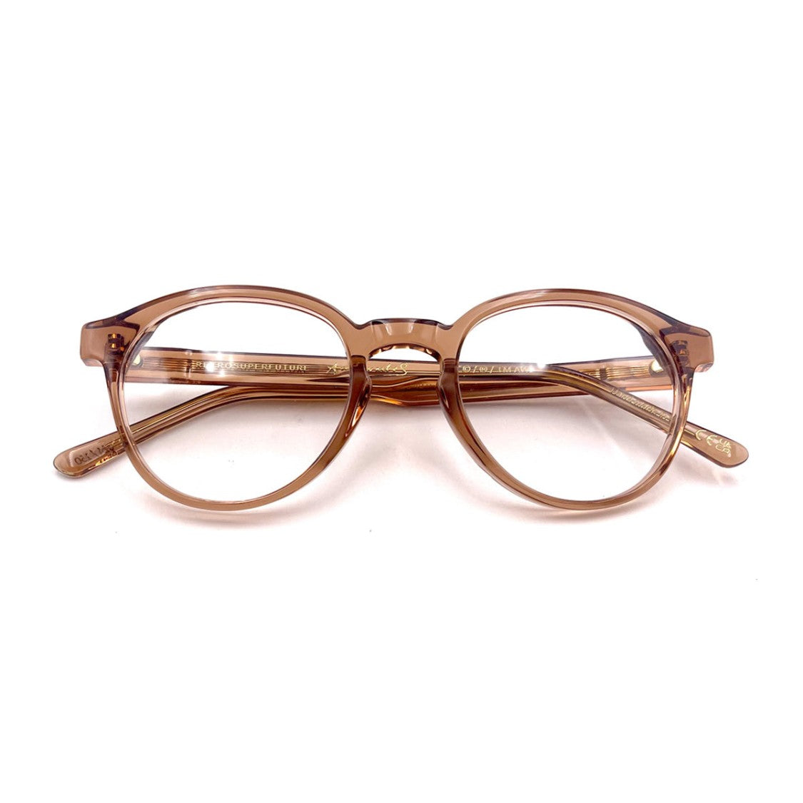 Retrosuperfuture Marrone The Warhol Acetate Eyeglasses