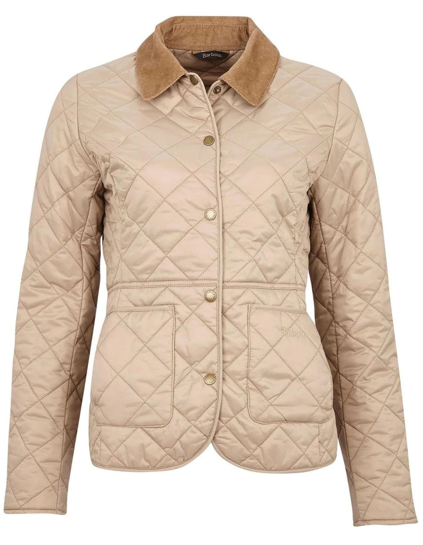 Barbour Beige Quilted Jackets