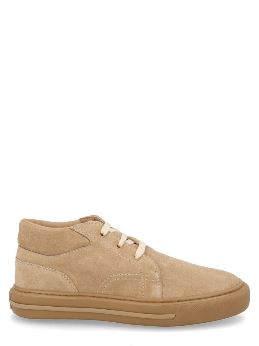 Hogan H691 Calfskin Suede Low-Top Loafers